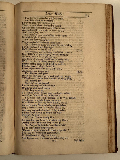 The Works of Abraham Cowley 1674-1689