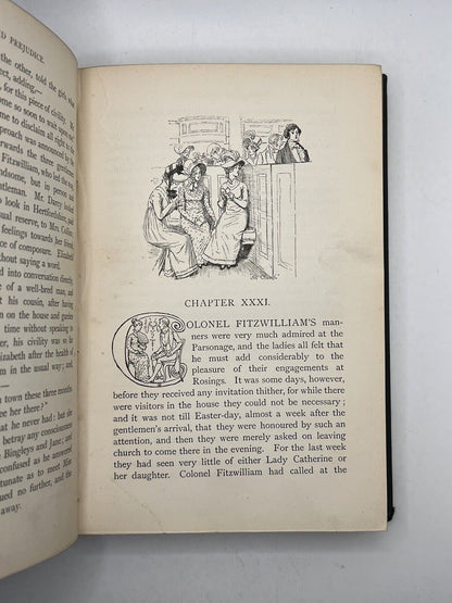 Pride and Prejudice by Jane Austen 1894 First Peacock Edition