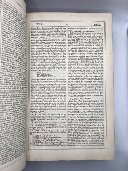 The Imperial Gazetteer of Scotland by Rev. John Marius Wilson 1857 Topography