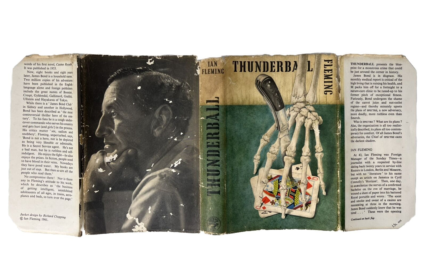 Thunderball by Ian Fleming 1961 First Edition First Impression