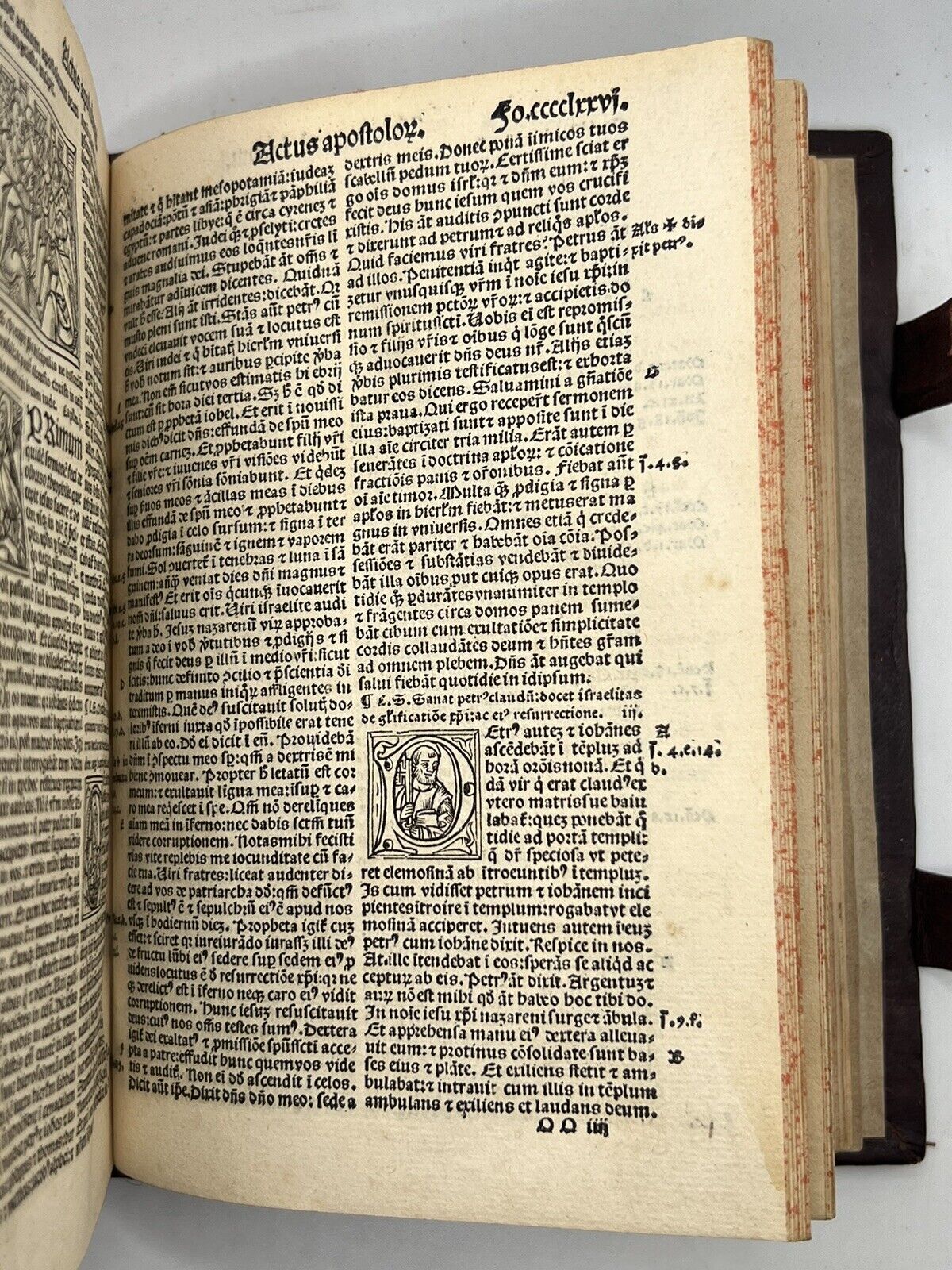 Biblia Latina 1514; Illustrated Post-Incunable Octavo Bible