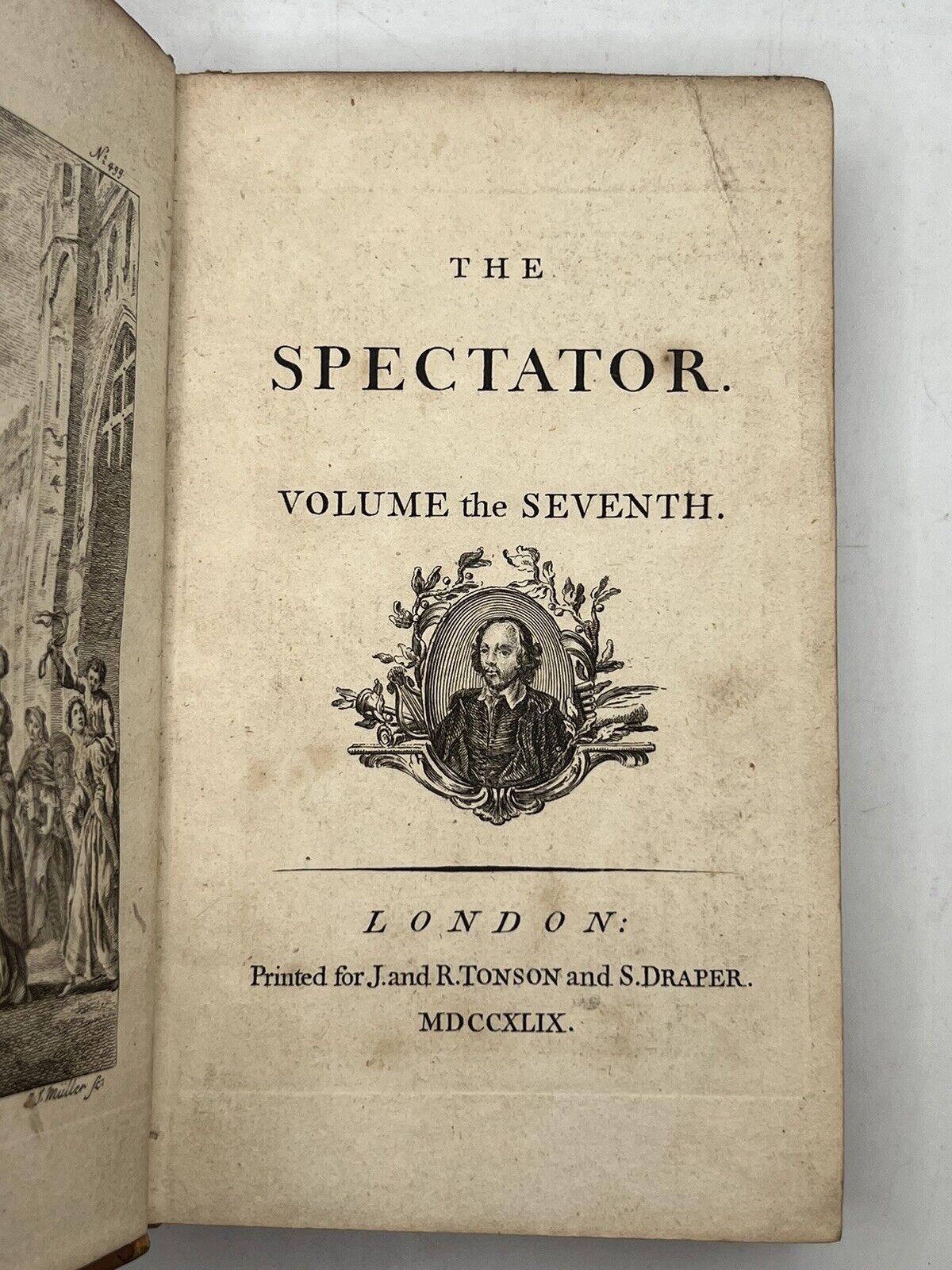 The Spectator by Joseph Addison 1749