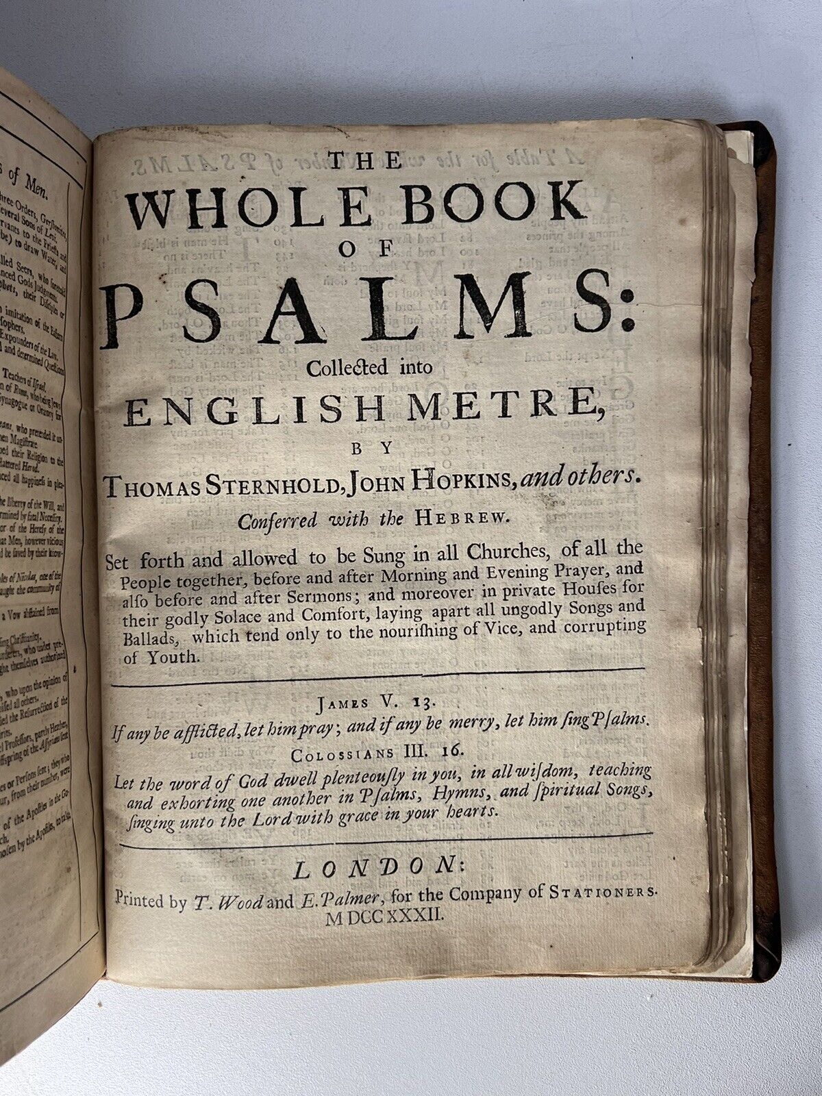 King James Bible 1732 John Baskett