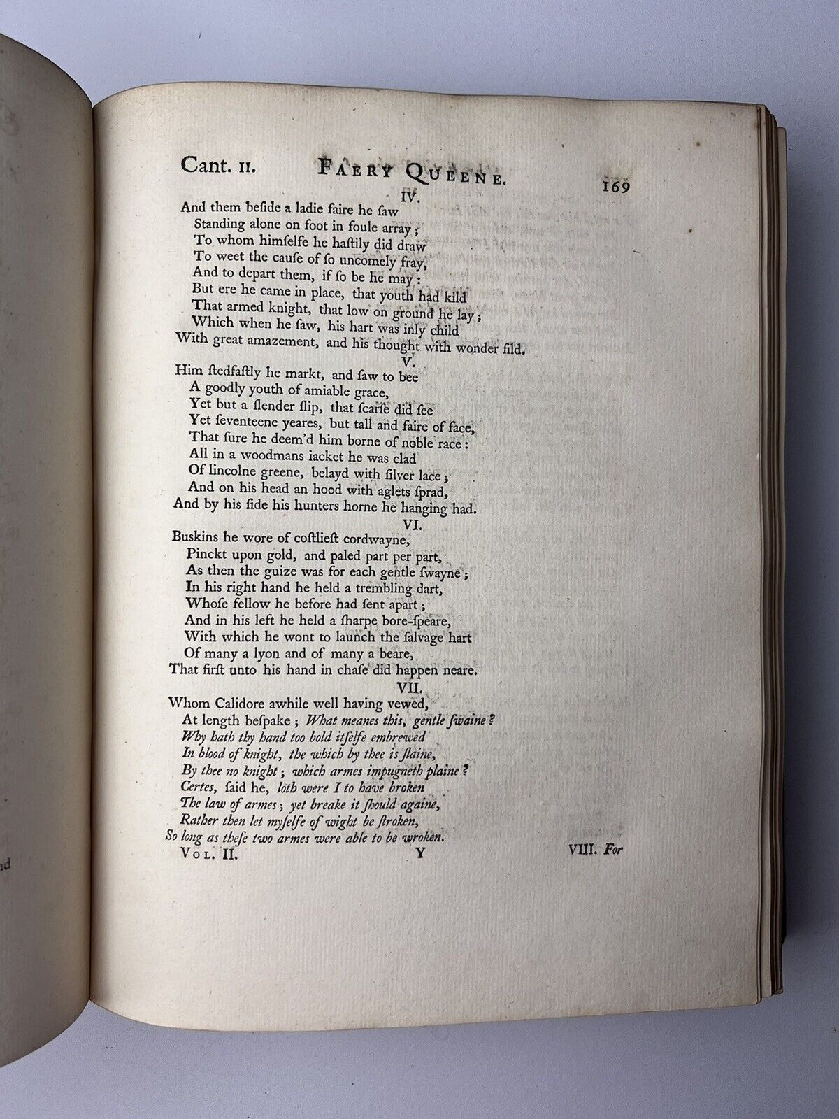 The Faerie Queene by Edmund Spenser 1758 John Upton Edition