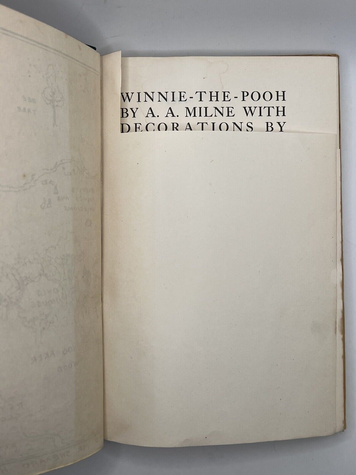 Winnie the Pooh by A. A. Milne 1926  First Edition, First Impression