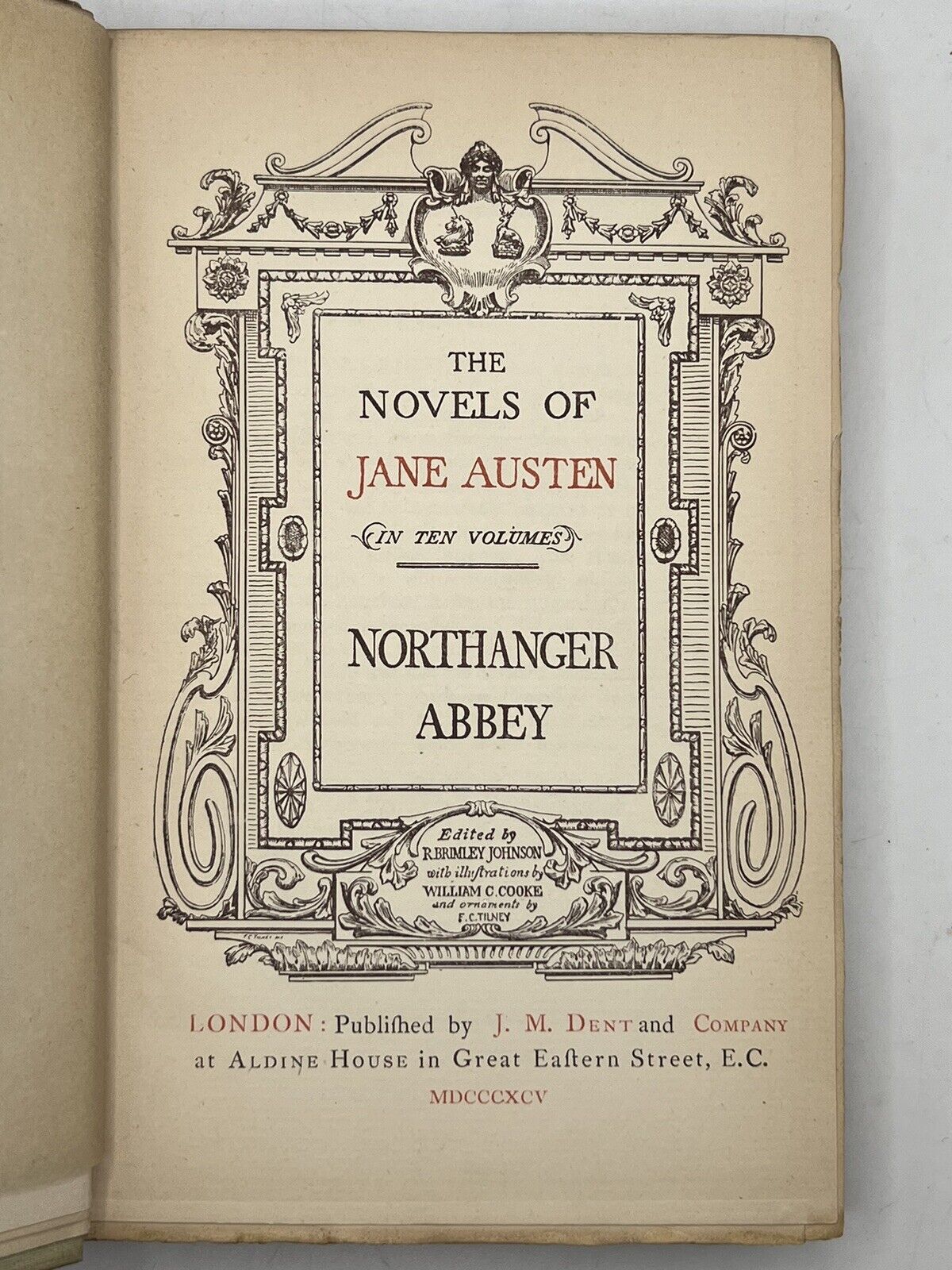 The Works of Jane Austen 1894-5