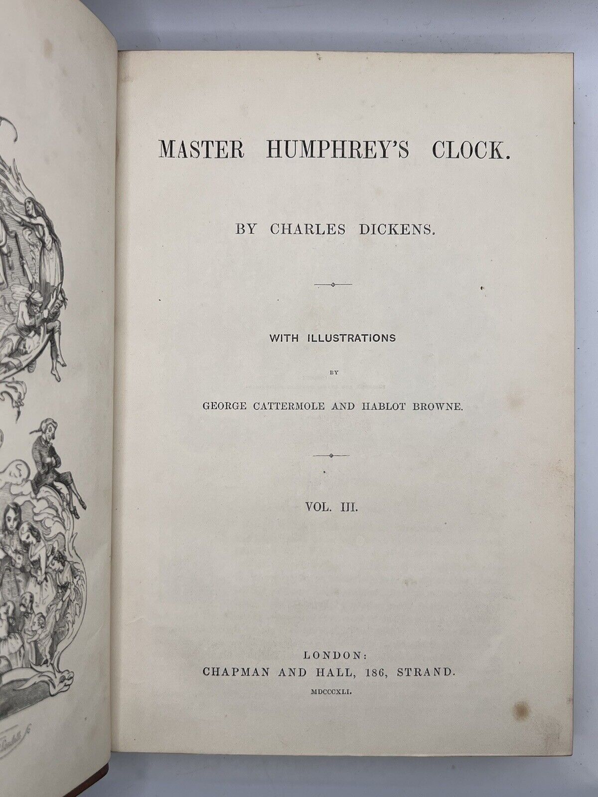 Master Humphrey's Clock by Charles Dickens 1840-41 First Edition with Barnaby Rudge