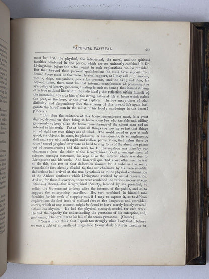 The Life and Explorations of Dr Livingstone 1878