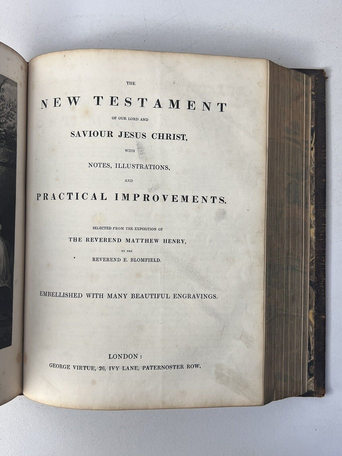 1800s Antique King James Bible