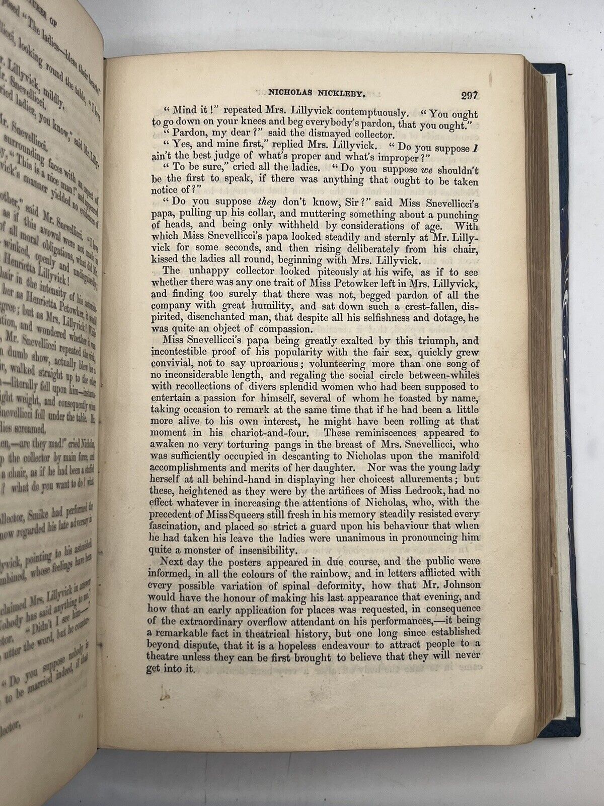 Nicholas Nickleby by Charles Dickens 1839 First Edition First Impression