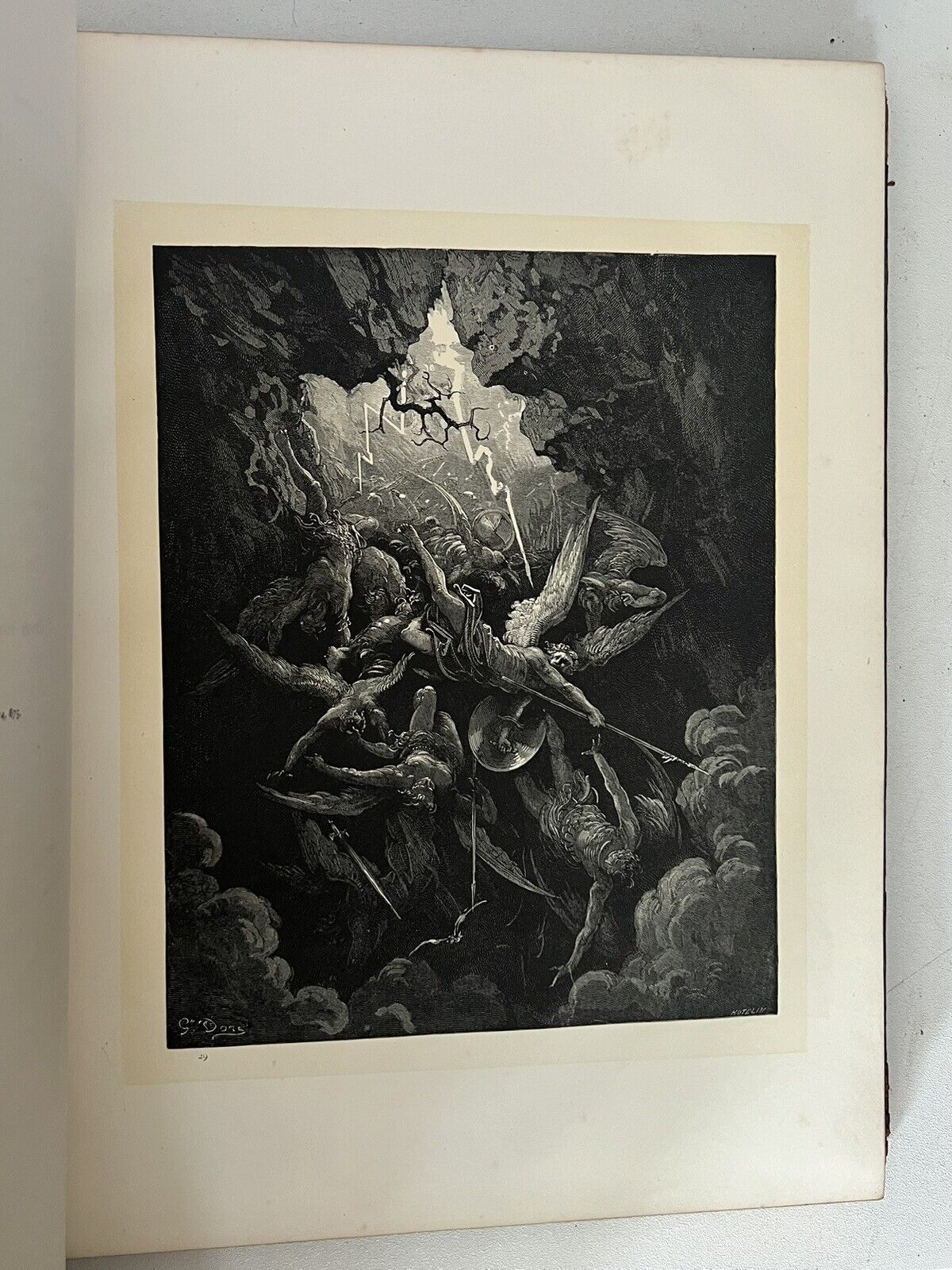 Paradise Lost by John Milton c.1870 Gustave Dore
