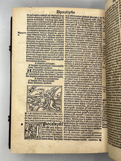 Biblia Latina 1514; Illustrated Post-Incunable Octavo Bible