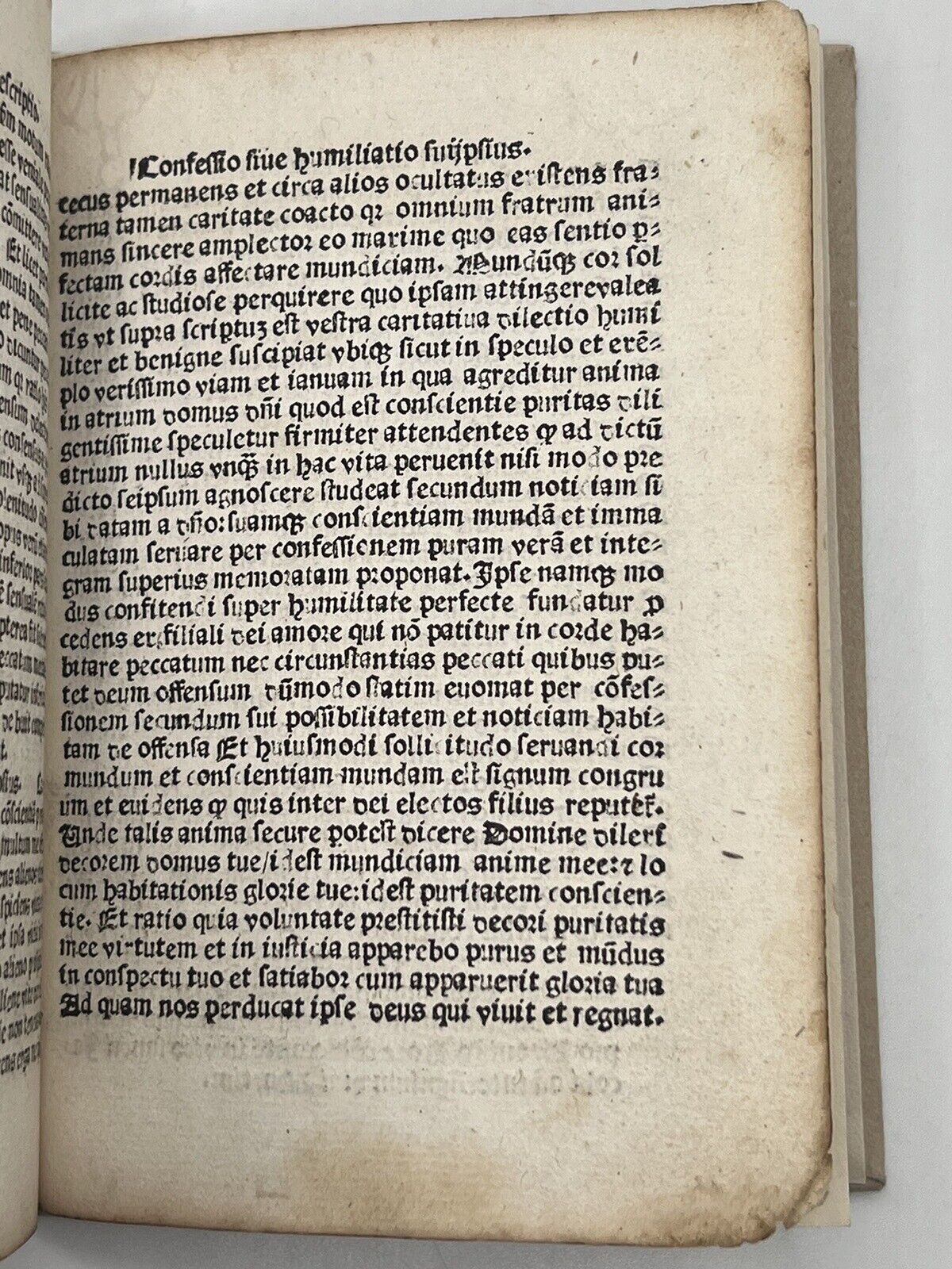 De Modo Confitendi by Thomas Aquinas 1518; Matthew of Krakow RARE POST INCUNABLE