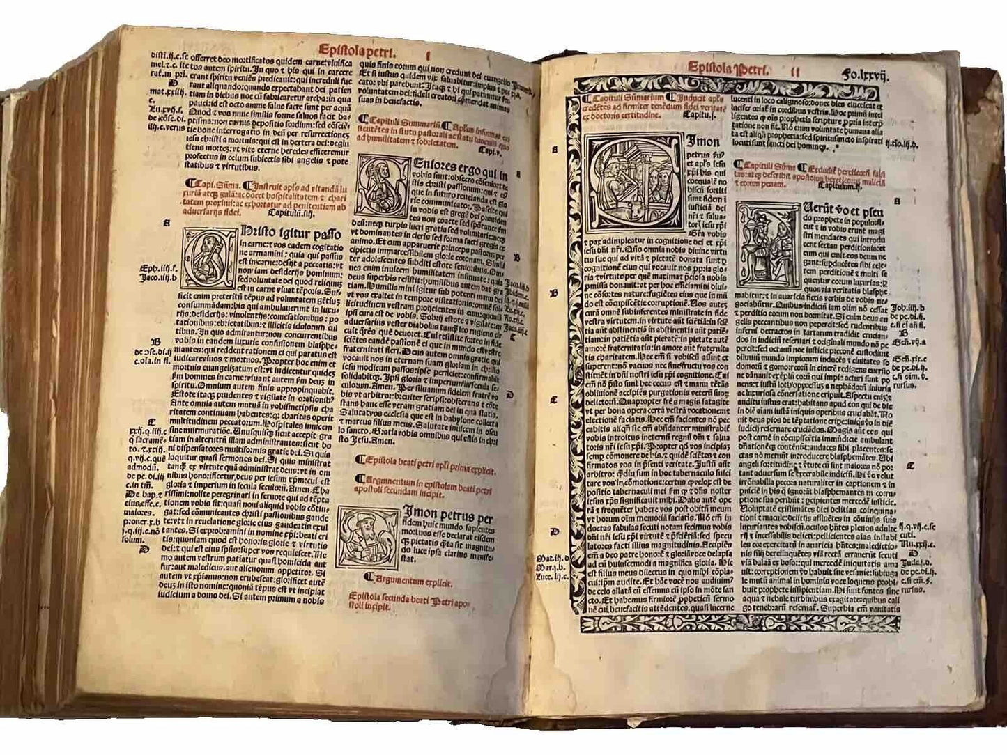 1516 Illustrated Bible - Post Incunable