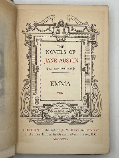 The Works of Jane Austen 1894-5