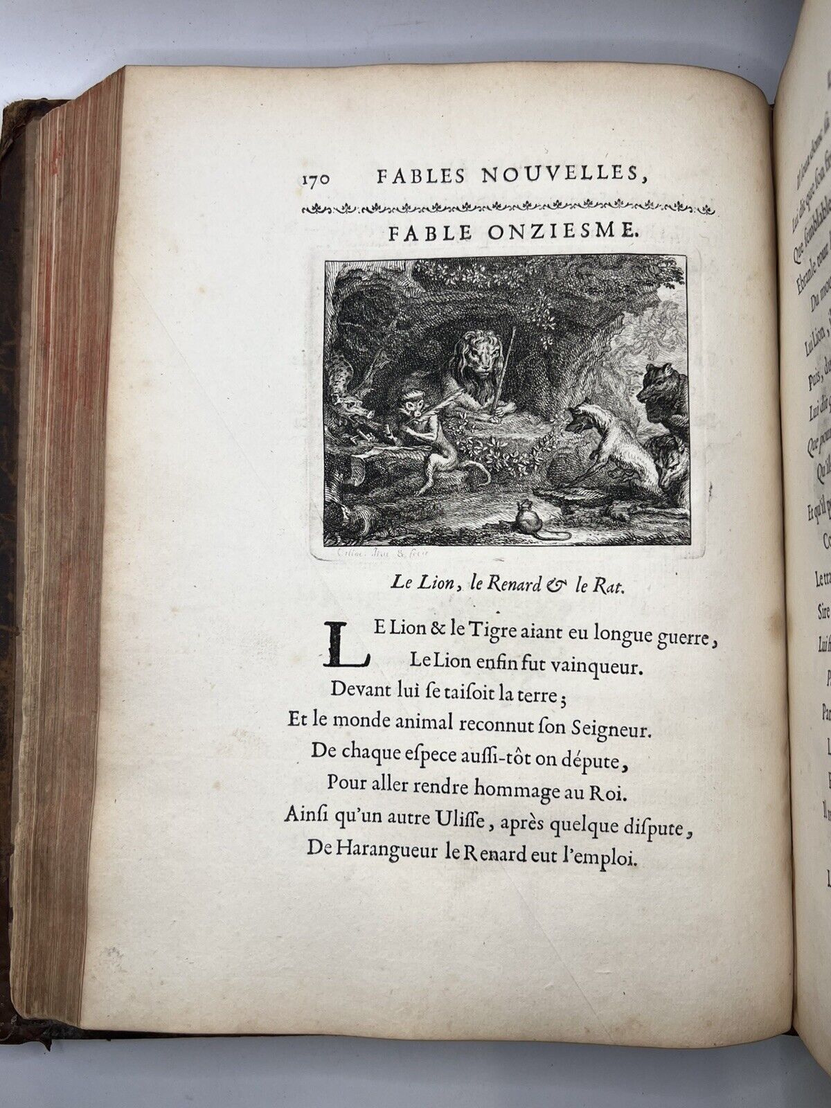 La Motte's Fables 1719 First Edition