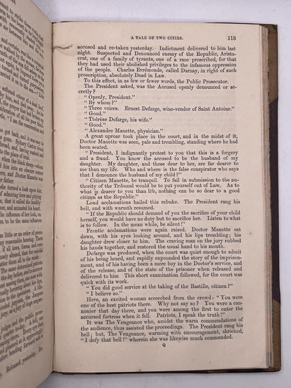 A Tale of Two Cities by Charles Dickens 1859 First Edition