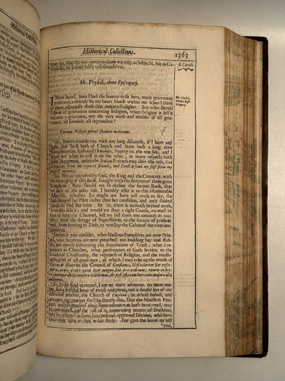 Rushworth History of England 1659-80 First Edition