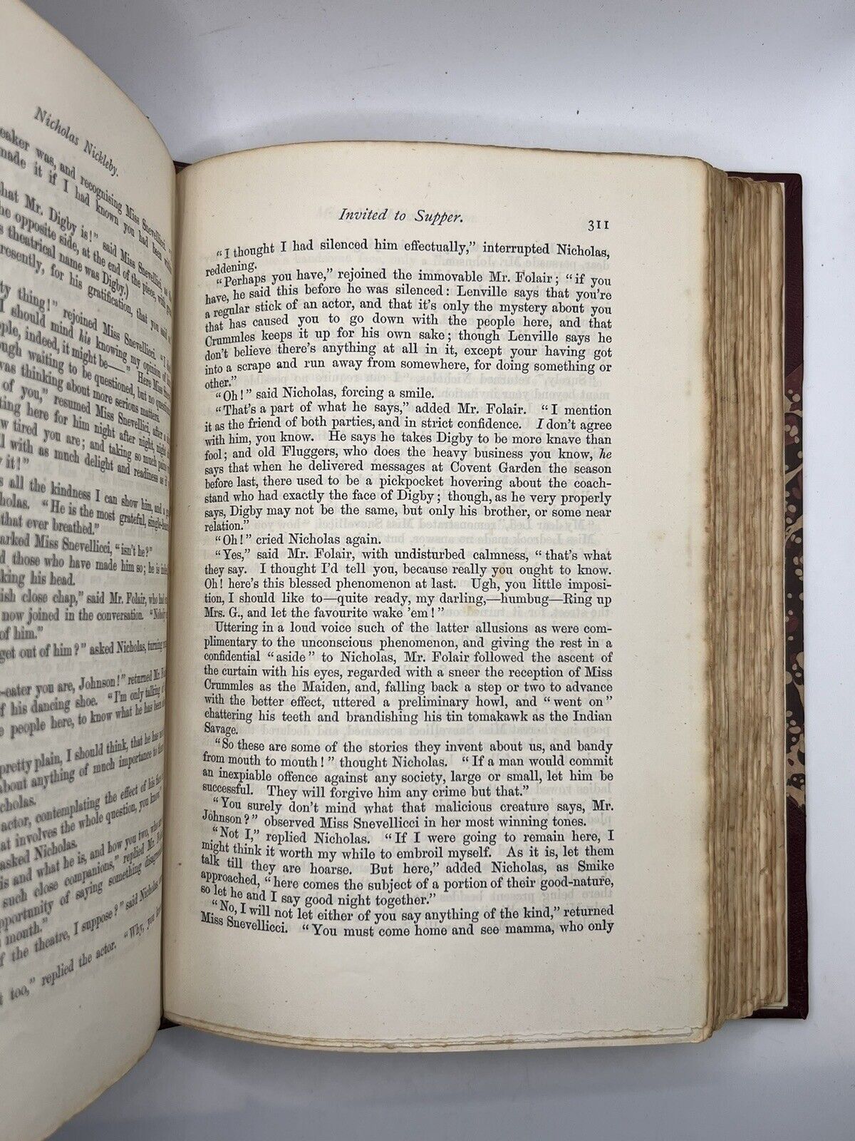 Nicholas Nickleby by Charles Dickens 1890