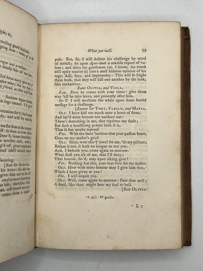 The Works of William Shakespeare 1768