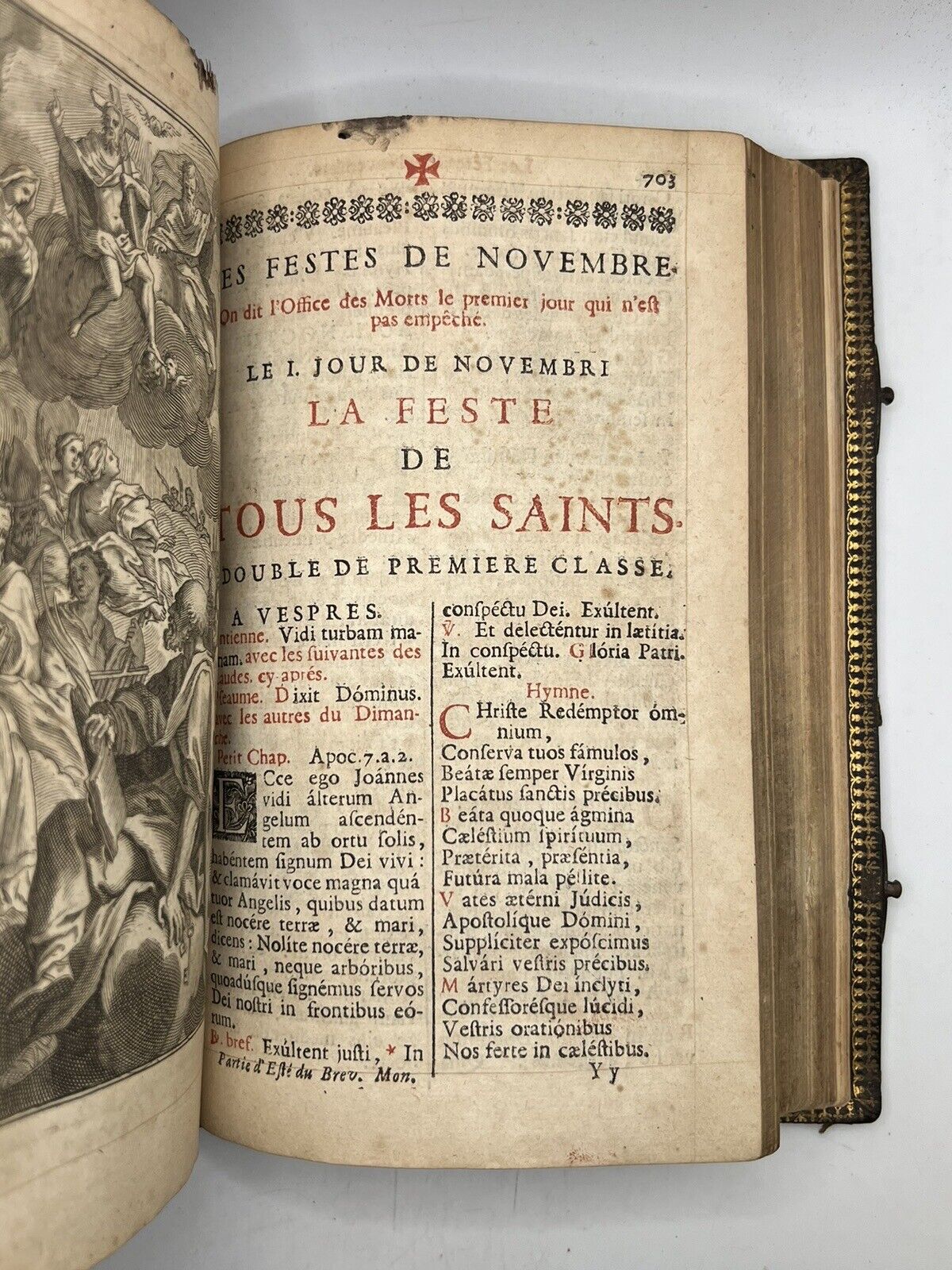 Monastic Breviary 1703