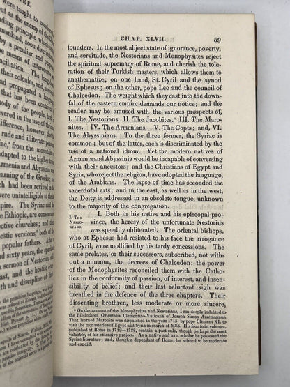 The History of the Decline and Fall of the Roman Empire by Edward Gibbon 1825