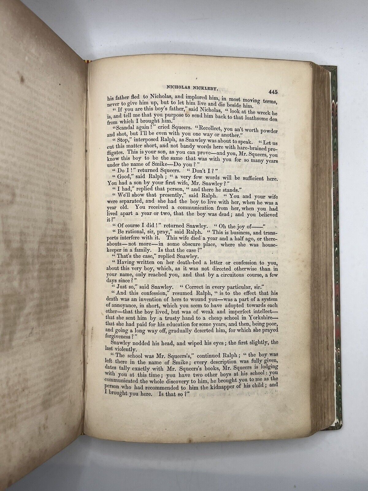 Nicholas Nickleby by Charles Dickens 1839 First Edition