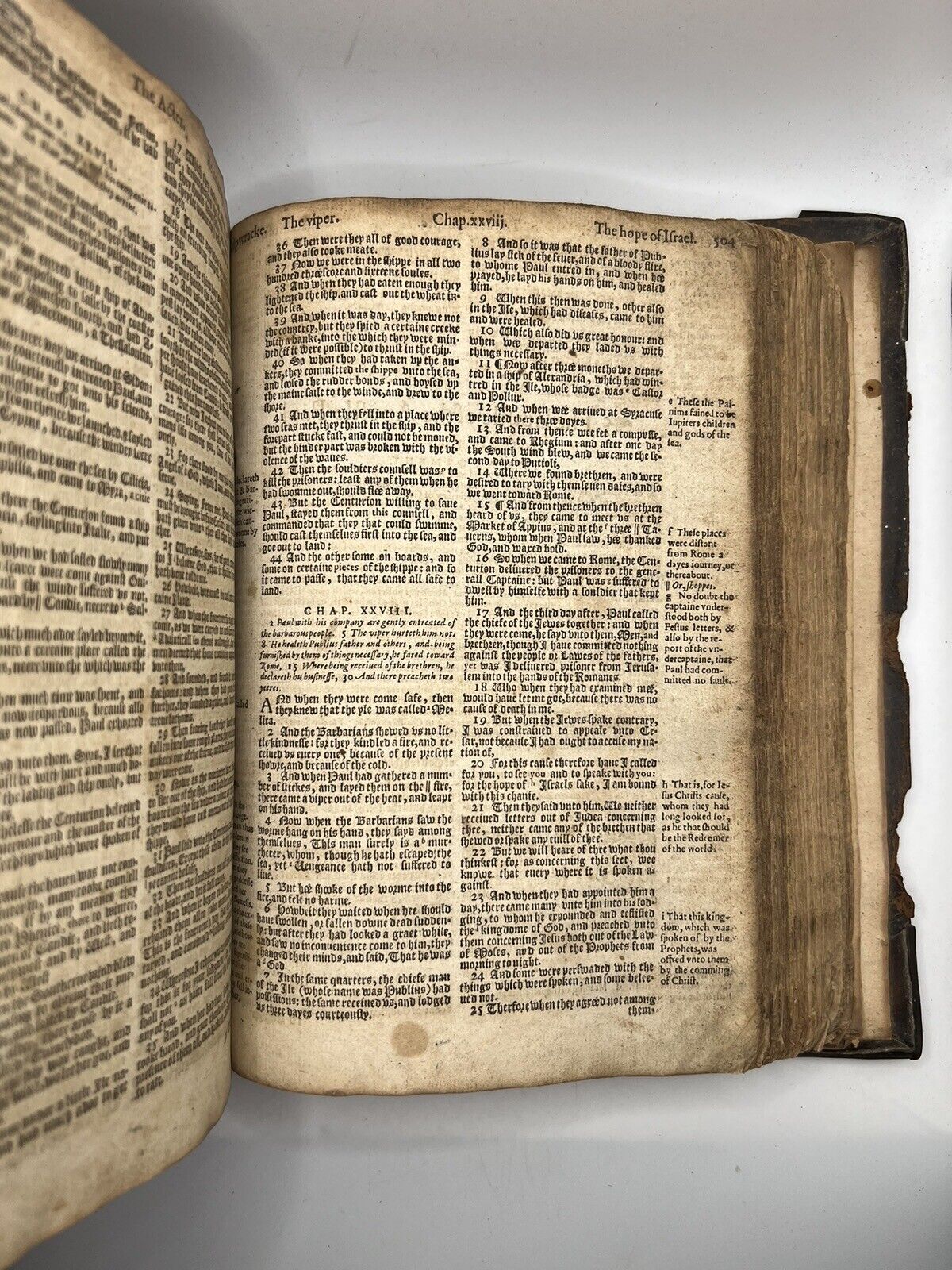 Geneva "Breeches" Bible 1611