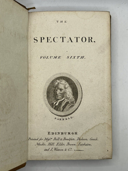 The Spectator c.1770; Joseph Addison, Steele