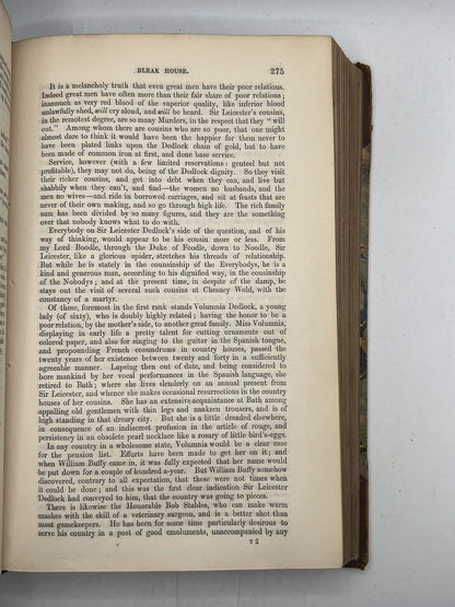 Bleak House by Charles Dickens 1853 First Edition First Impression