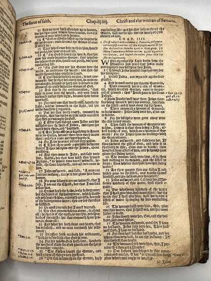 The King James Bible 1621 Rare Early Edition with Misprints