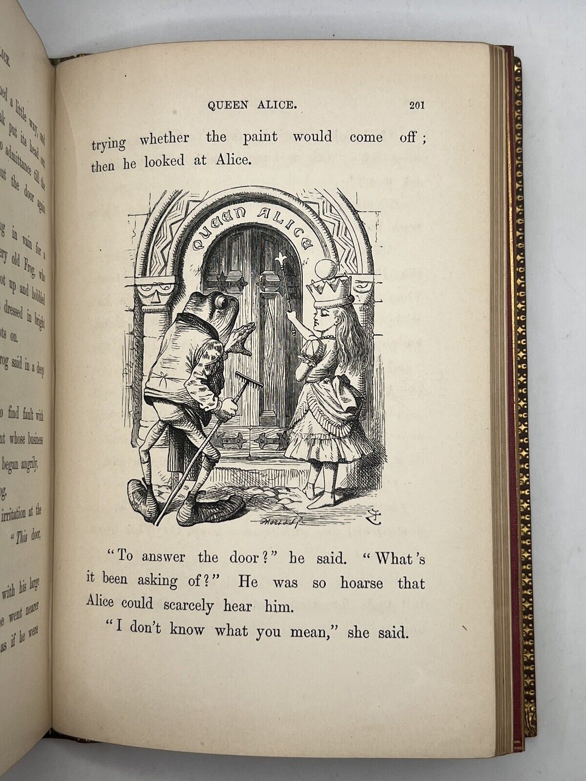 Alice in Wonderland & Through the Looking Glass by Lewis Carroll First Editions