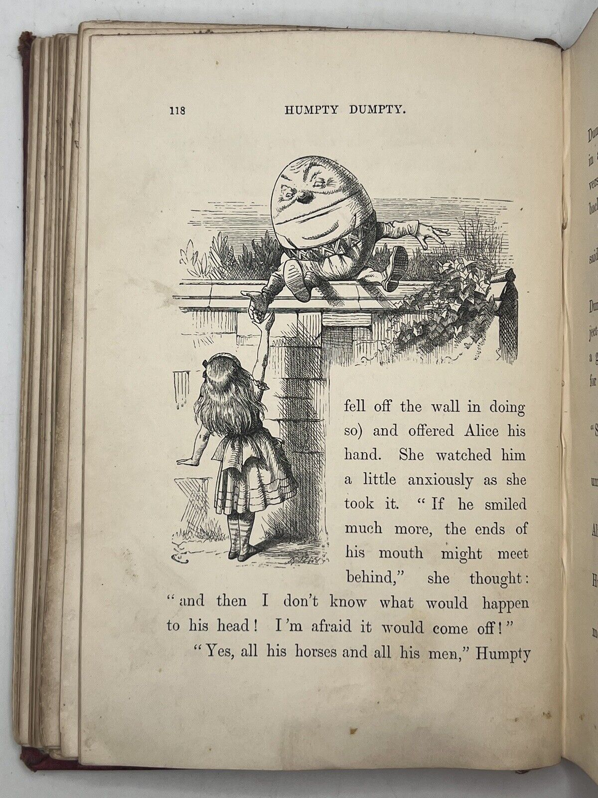 Through the Looking Glass by Lewis Carroll 1872 First Edition First Impression