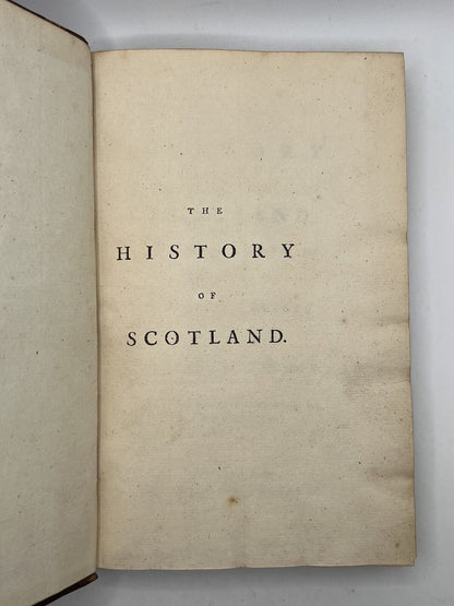 The History of Scotland from 1423 to 1542 by William Drummond 1749