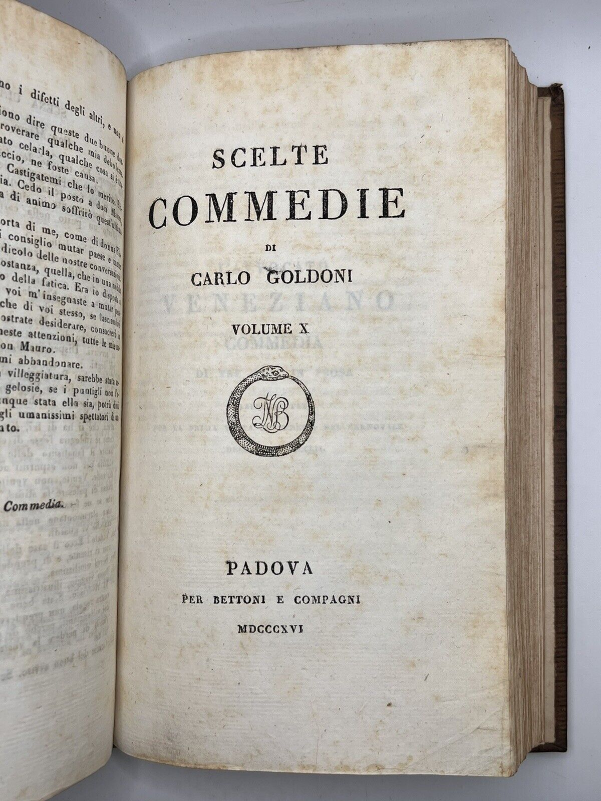 Selected Comedies By Carlo Goldoni 1811-17