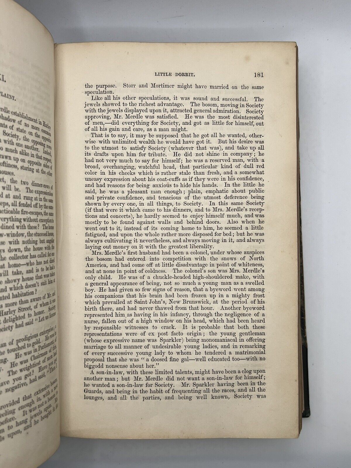 Little Dorrit by Charles Dickens 1857 First Edition