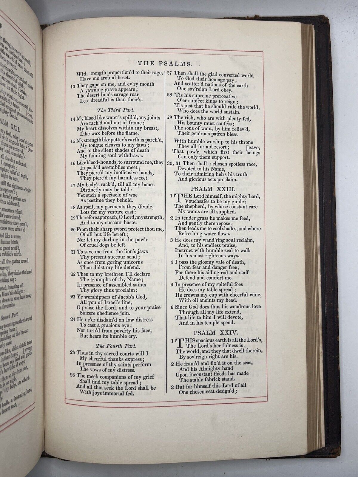 Antique Book of Common Prayer 1854