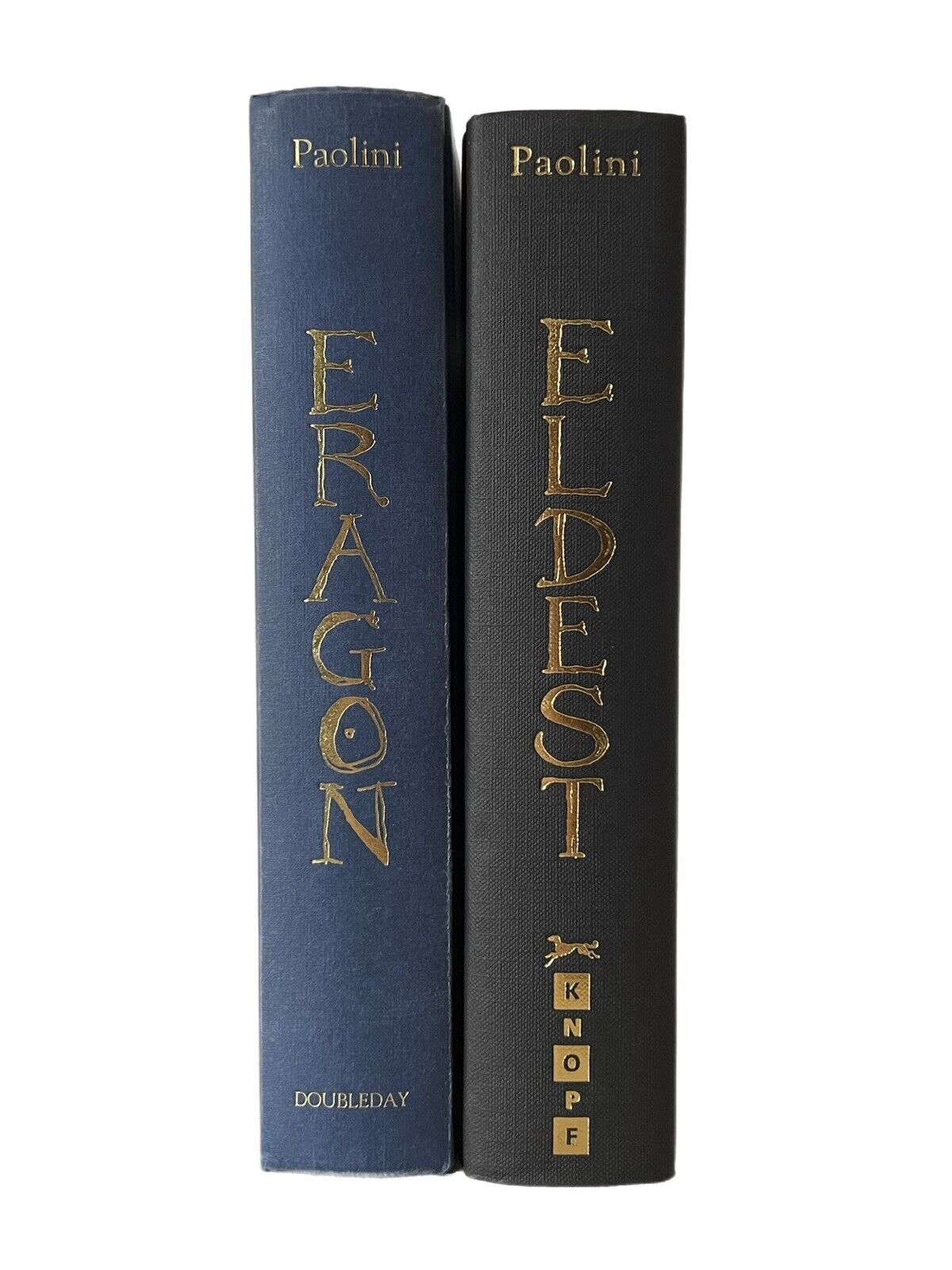 Eragon & Eldest by Christopher Paolini 2002-5 First Editions Signed