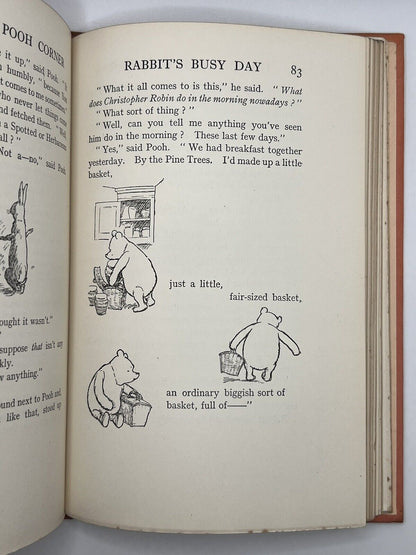 The House at Pooh Corner by A.A. Milne 1928 First Edition First Impression