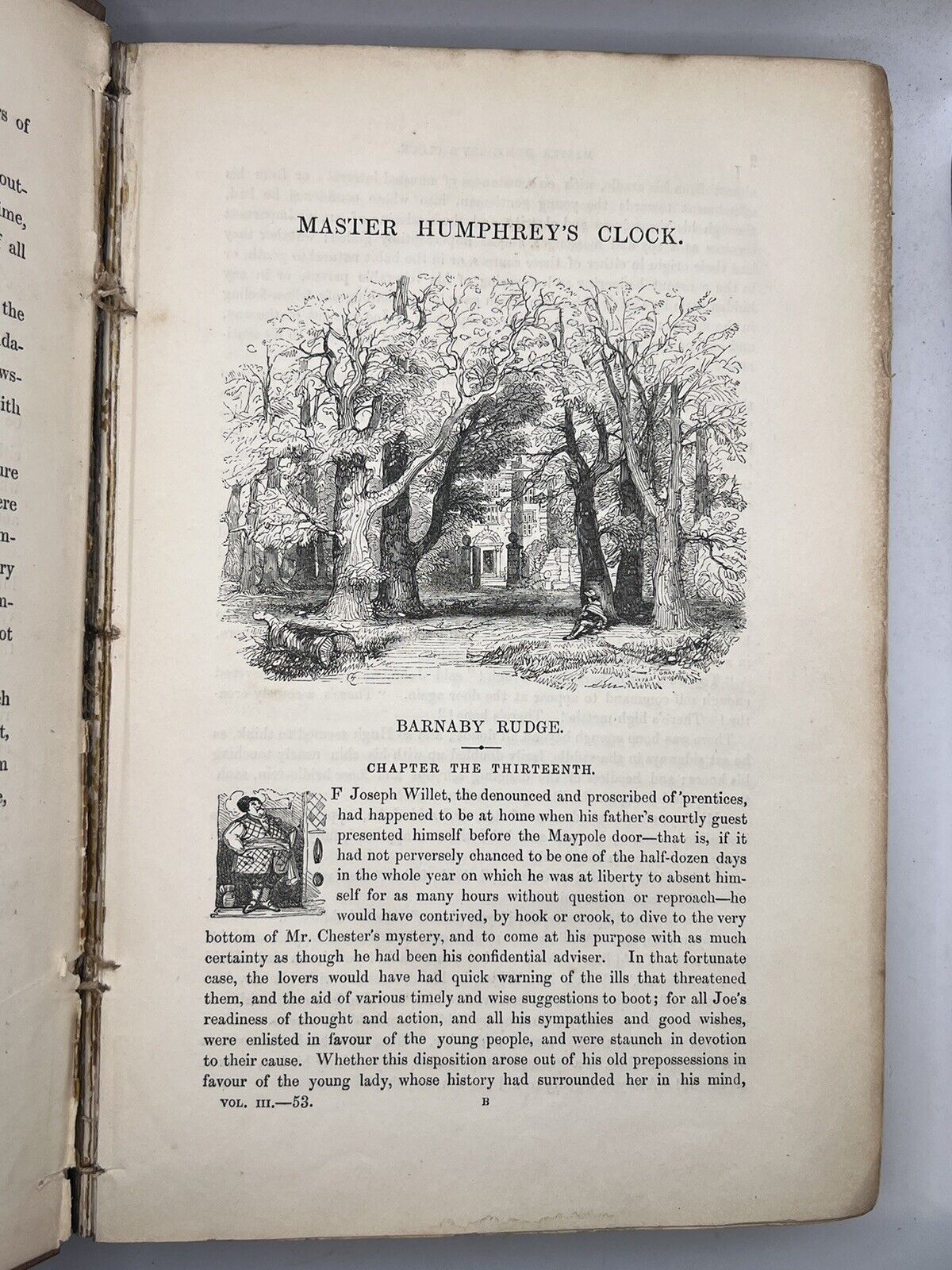 Master Humphrey's Clock by Charles Dickens 1840-41 First Edition Original Cloth