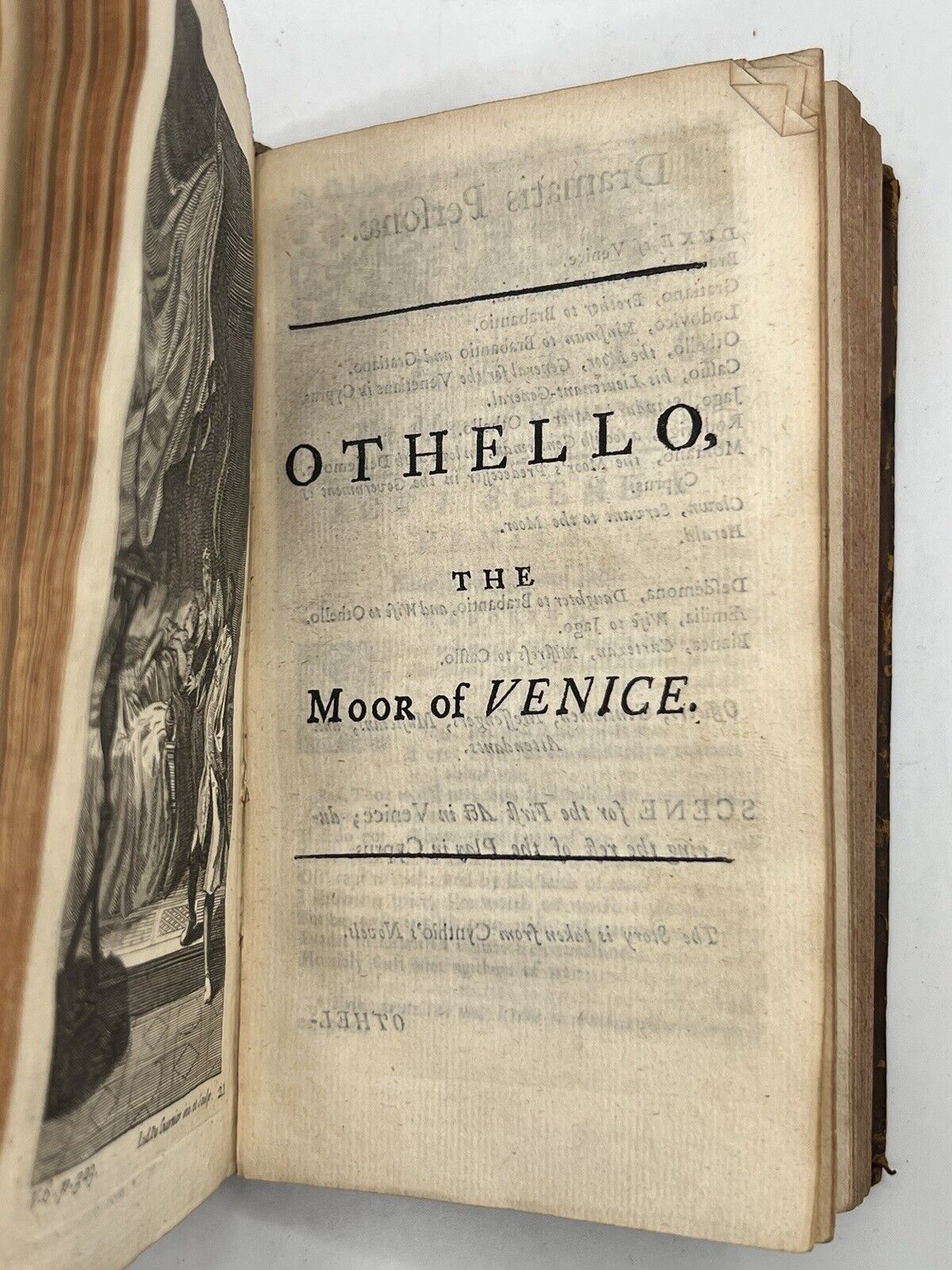 The Works of William Shakespeare 1728 Alexander Pope Edition First Edition Thus