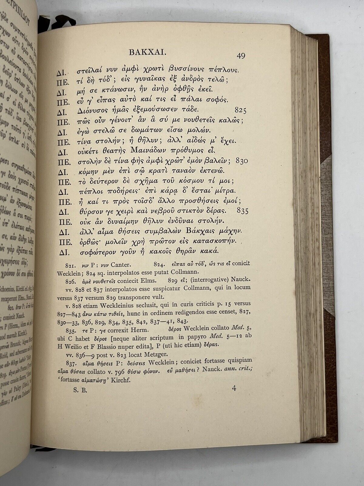 The Bacchae of Euripides 1892 Hatchards