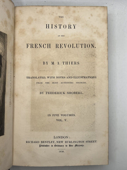 The History of the French Revolution 1838