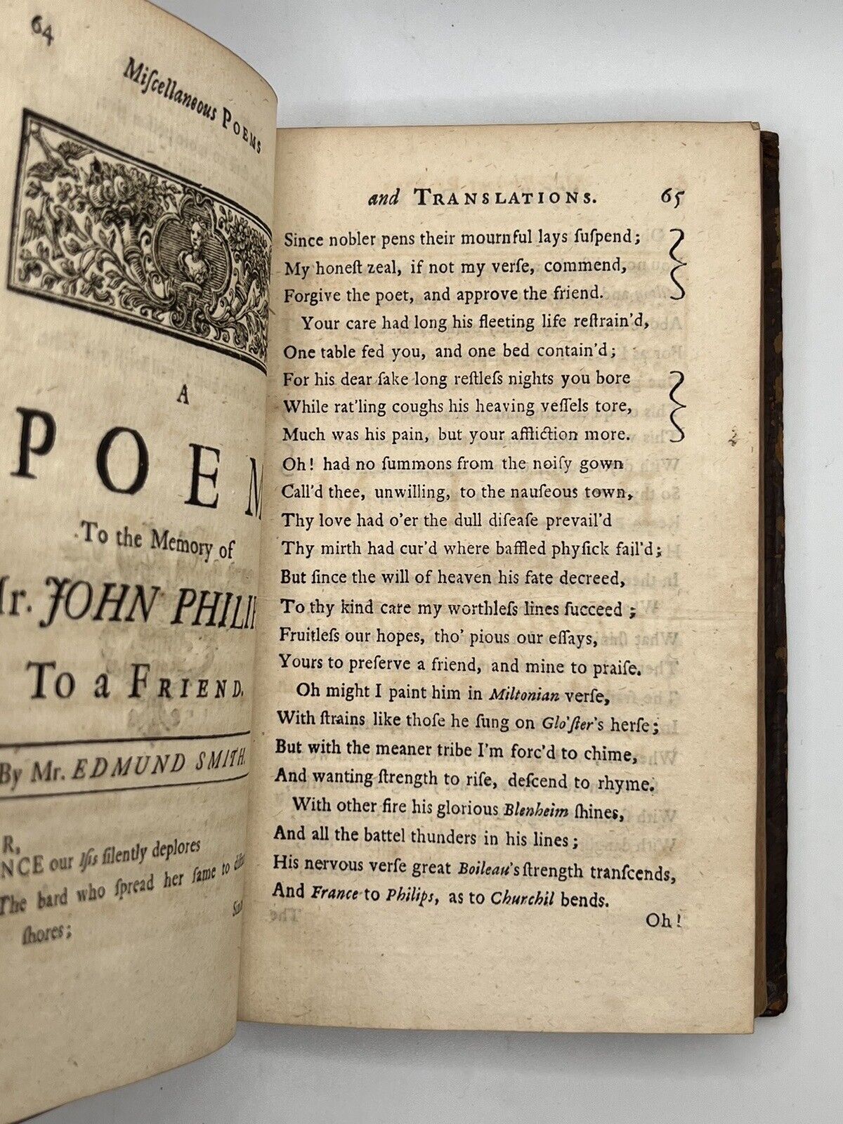 Miscellaneous Poems and Translations, by Several Hands 1722