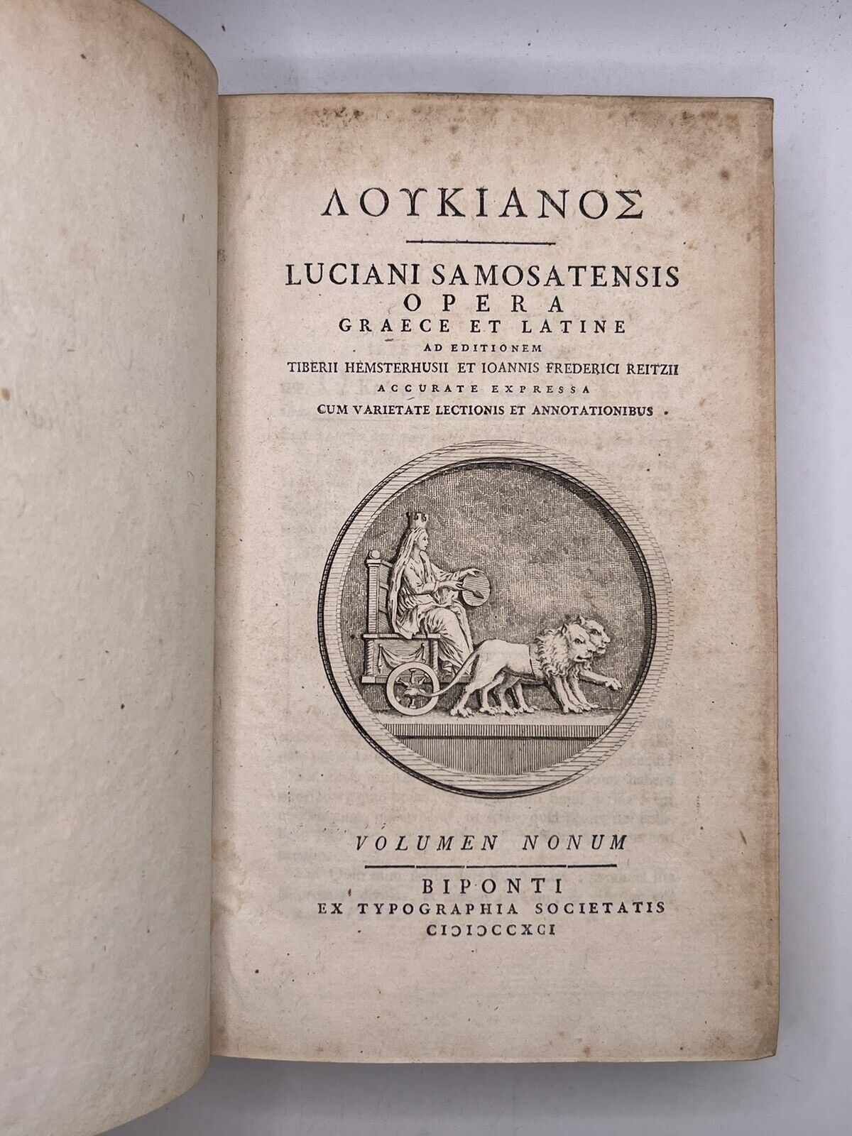 The Works of Lucian of Samosata 1789