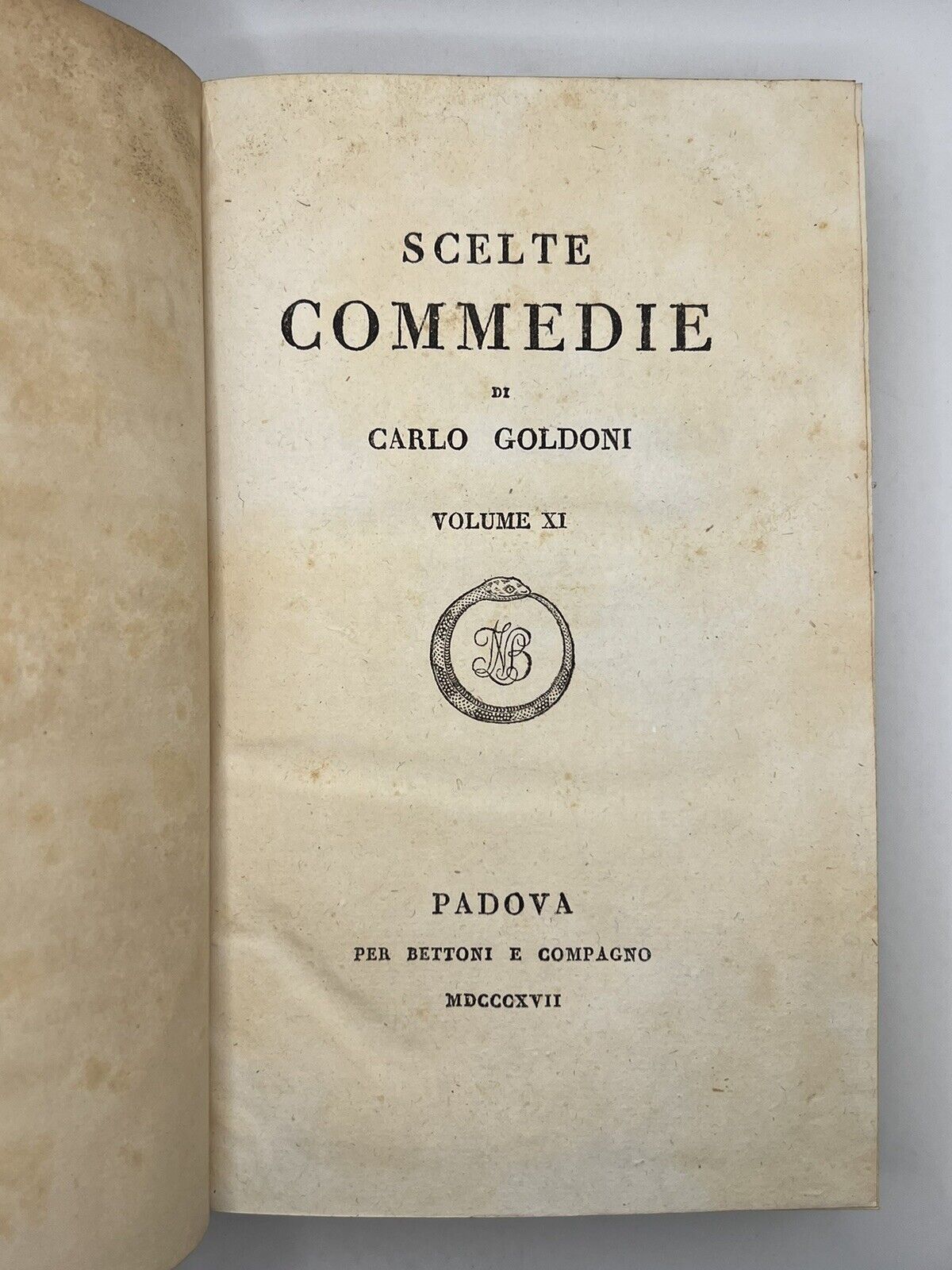 Selected Comedies By Carlo Goldoni 1811-17