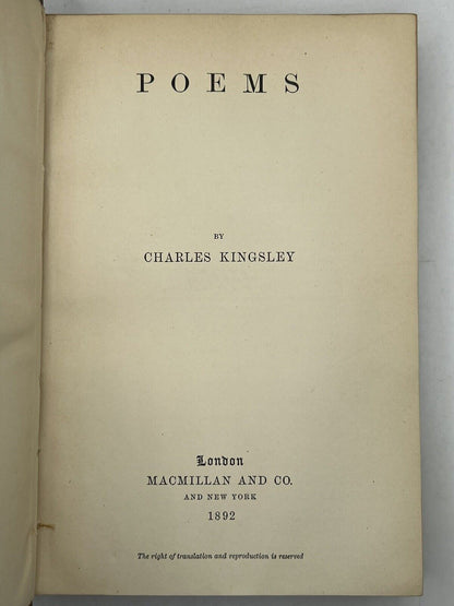 The Works of Charles Kingsley 1890-1896