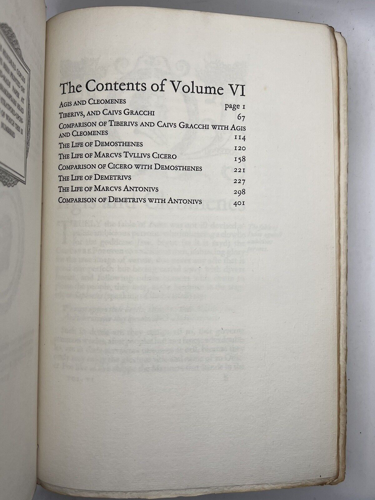 Plutarch's Lives 1928 Shakespeare Head Press 1/100 Signed Limited Edition