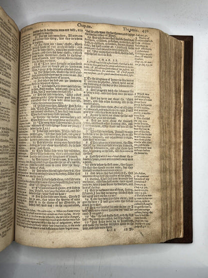 Antique Bible 1608 Geneva Bible