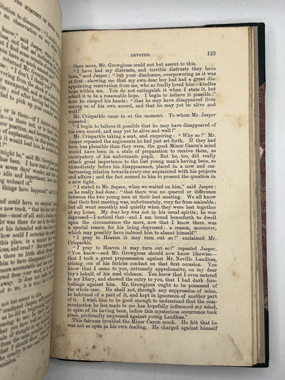 The Mystery of Edwin Drood by Charles Dickens 1870 First Edition from Original Parts